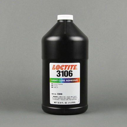 漢高樂(lè )泰 3106光固化粘合劑 透明 1升 瓶裝